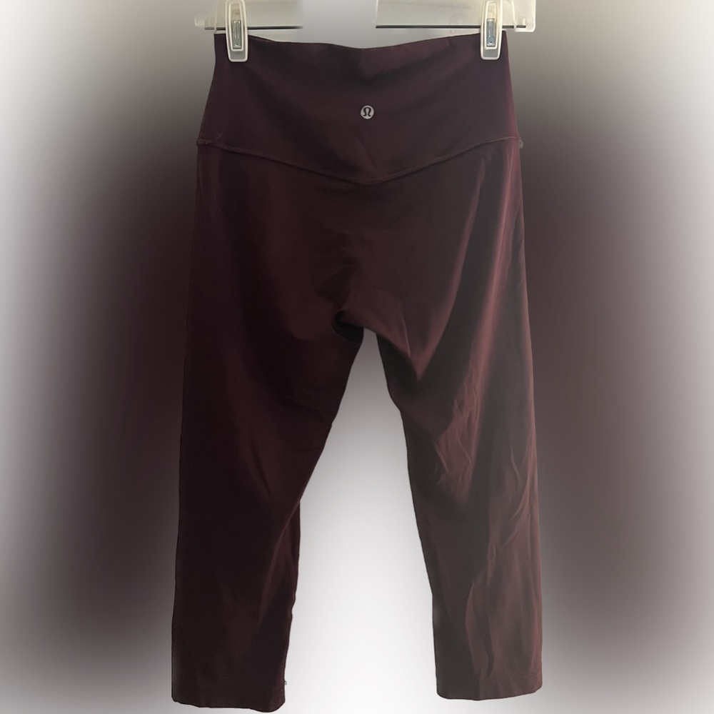 Lululemon Align cropped pants - Maroon